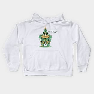 pixle dwarf Kids Hoodie